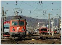 Altlack 1142 623 wartet am 23.11.2006 am Grazer Hauptbahnhof auf ihren n�chsten Einsatz.