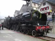 SNCF 241-A-65  80 Jahre 241-A-65 , Erstfeld 12-03-2011 - Bahnvideos in Youtube - http://www.youtube.com/user/cortiferroviariamato/videos