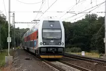 City Elefant 471038 fährt am 13.9.2009 in Zabori nad Labem ein.