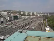 Stuttgart Hbf Stand April 2014. 