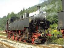 WTB Lok 93 1360 ex.�BB in den 1990er Jahren in Weizen.Die Lok ist z.Zt.in Meiningen (Archiv P.Walter)