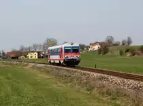 Der 5047 081 als R am 21.03.2014 unterwegs bei St. Georgen.