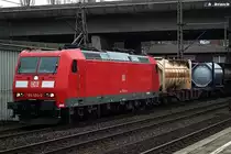 185 050-2 zog einen intermodal am 27.03.14 durch hh-harburg