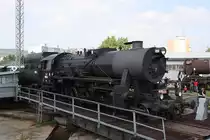 555 3008 am 12.April 2014 auf der Drehscheibe im Depot Bratislava V�chod.