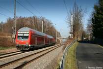 Die RB17503 f�hrt am 01.12.06 in Oberlichtenau ein.