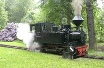 Lok 99 3312-8 am 28.05.2006 beim Umsetzen in Bad Muskau