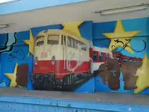 Ein Gemälde einer 113 am 24.04.14 in Neu-Isenburg Bhf 