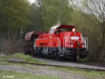261 028-5 schob einen güterzug vom bhf glinde nach koops am 23.04.14