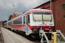 EVB 154 zusammen mit einem weiterem EVB 628 in Bremerv�rde.
