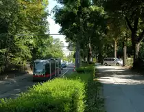Wien Wiener Linien SL 37 (A 38) Hohe Warte am 5. August 2010.