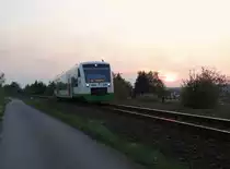 Ein 650er der EB ist am 30.04.14 in Neustadt an der Orla zusehen.