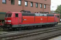 181 214-8 ( Mosel ), abgestellt in Koblenz Hbf, 30.4.14.