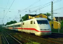 401 585 als ICE 685  Balthasar Neumann  (Hamburg–N�rnberg) am 01.06.1999 in Suderburg