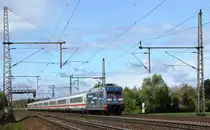 101 042-0 DB in Gümmer am 18.04.2014