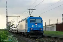 LTE 185 528-7 am 23.04.2014 in Köln Porz Wahn.