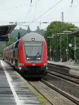 DB Regio Hessen Dosto Steuerwagen am 02.05.14 in Bad Vilbel Bhf 