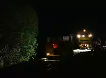 Nach dem letzten Schottern hat sich natürlich der Stopfexpress auf den Weg gemacht. Mit Ihm im Gepäck den schon bekannten EM-Sat mit seinem Messwagen. 4.05.2014