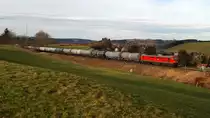 233 322 mit Kesselzug vor Günzach (09.01.2014)