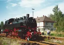 Feierlichkeiten zum Jubiläum 100 Jahre Localbahn Neuenmark-Beilngries am 28.08.1988. Die Strecke ehemals KBS 871 gibt es auch nicht mehr alles abgebaut. Hier zu sehen der Bahnhof Beilngries. Das Foto stammt von meinem Vater Franz Bauch