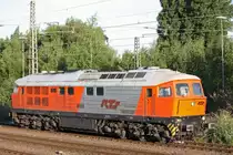 RTS 230.077 am morgen des 6.8.13 abgestellt in Bochum-Ehrenfeld.Fotografiert aus dem IC herraus.