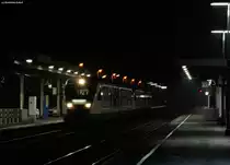 VT 19 und ein weiterer Triebwagen der Vogtlandbahn mit VBG 74271 von Marktredwitz nach Regensburg Hbf, 20.12.2013