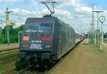 101 001 mit IR 2576 (Karlsruhe–Hamburg) am 16.07.1999 in Celle
