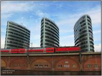 112 107 zwischen Bf Jannowitzbr�cke u. Berlin Ostbahnhof mit RE38079 nach Frankfurt/Oder, 07.12.06.