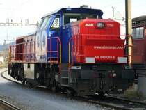 Am 843 060-5 Abgestellt im SBB G�terbahnhof von Biel / Bienne am 05.11.2006