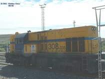 308.035 am 08.05.2003 im Bahnhof Santiogo de Compostela