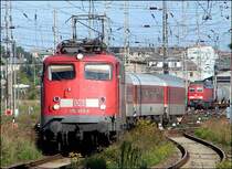 115 355-0 vor dem NZ1449 nach Binz.  (Stralsund am 05.09.06) 