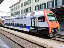 SBB - Steuerwagen Bt 50 85 26-33 949-6 im Bahnhof Olten am 25.04.2014