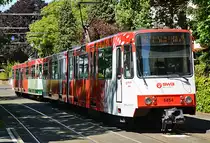 Stadtbahn der Stadtwerke Bonn in Königswinter - 03.05.2014