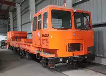 SKL25 der Rostocker Nahverkehrsfreunde abgestellt im Depot 12 in Rostock-Marienehe es war Tag der offenen T�r am 24.05.2014