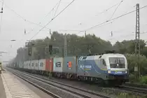 MWB 182 912 am 8.8.13 mit einem Containerzug in Dedensen-G�mmer.