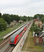 24.5.2014 Dannenwalde. RE 5 nach Stralsund mit 112 103