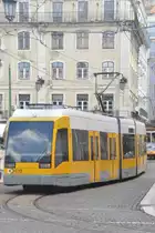 LISBOA (Distrikt Lisboa/Concelho Lisboa), Straßenbahnlinie 15 an der Zielhaltestelle Praça da Figueira