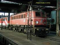 1040 008-3, am 06.Mai 2003 in der ehemaligen Traktion Wien Nord