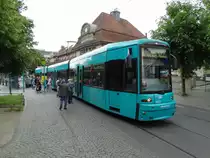 VGF Bombardier S-Wagen 245 am 24.05.14 in Frankfurt am Main Süd Bhf auf der Linie 16