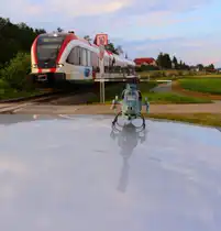 Hubschrauber Attacke die dritte. Unser HP. Reschinger hat seine Kobra abheben lassen und zur Fotosaison gebeten . 4.Juni 2014