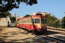 Am 08.06.2014 war der 1949/50 von Renault gebaute ABH 8 206 der Chemins de fer de la Corse zusammen mit dem Steuerwagen X 113 (Umbau 1966 aus einem Billard-Tw Typ A150 D 1938) in einem ziemlich heruntergekommenen Zustand im Bahnhof Calvi abgestellt
