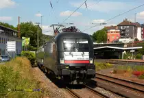 182 530/ES 64 U2-030 mit HKX am 12.06.2014 in Wuppertal Steinbeck.