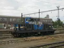22.6.2014 17:13 ČD 210 054-3 abgestellt in Nové Sedlo u Lokte.