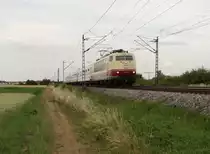 103 245-7 zusehen am 27.06.14 in Neu-Ulm.