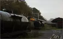 Ein typischer Wendezug der S-Bahn Auckland auf der  Stammstrecke  im Auckland Domain. Mai 2014