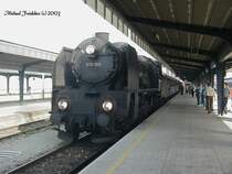 919.138, am 10.Mai 2003 mit einem Sonderzug in Wien Ostbahnhof