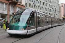 Moderne Straßenbahn in Straßburg, 1.10.12