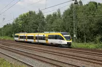 Eurobahn VT 3.03 fährt am 22.07.2014 in Hiddenhausen Schweicheln in Richtung Bielefeld.