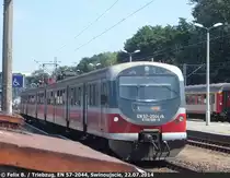 EN 57-2044 in Świnoujście am 22.07.2014