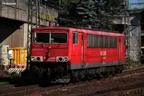 155 077-1 ist lz am 01.07.14 durch hh-harburg gefahren