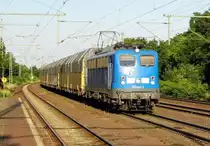 Am 17.07.2014 kam die 140 042-4 von der Press aus Richtung Magdeburg nach Niederndodeleben und fuhr weiter in Richtung Braunschweig . 